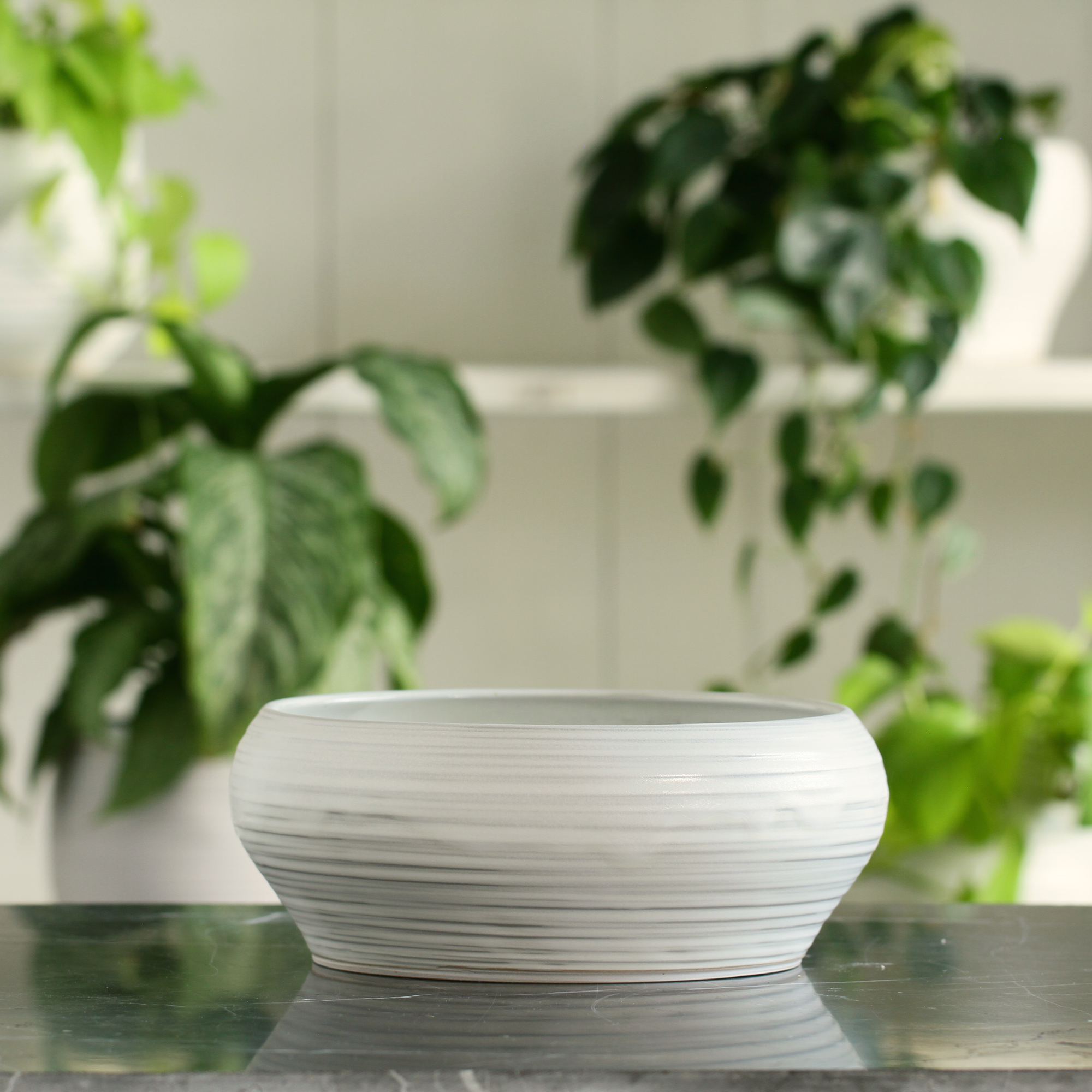 Porcelain Planter #4 - Connor McGinn Studios