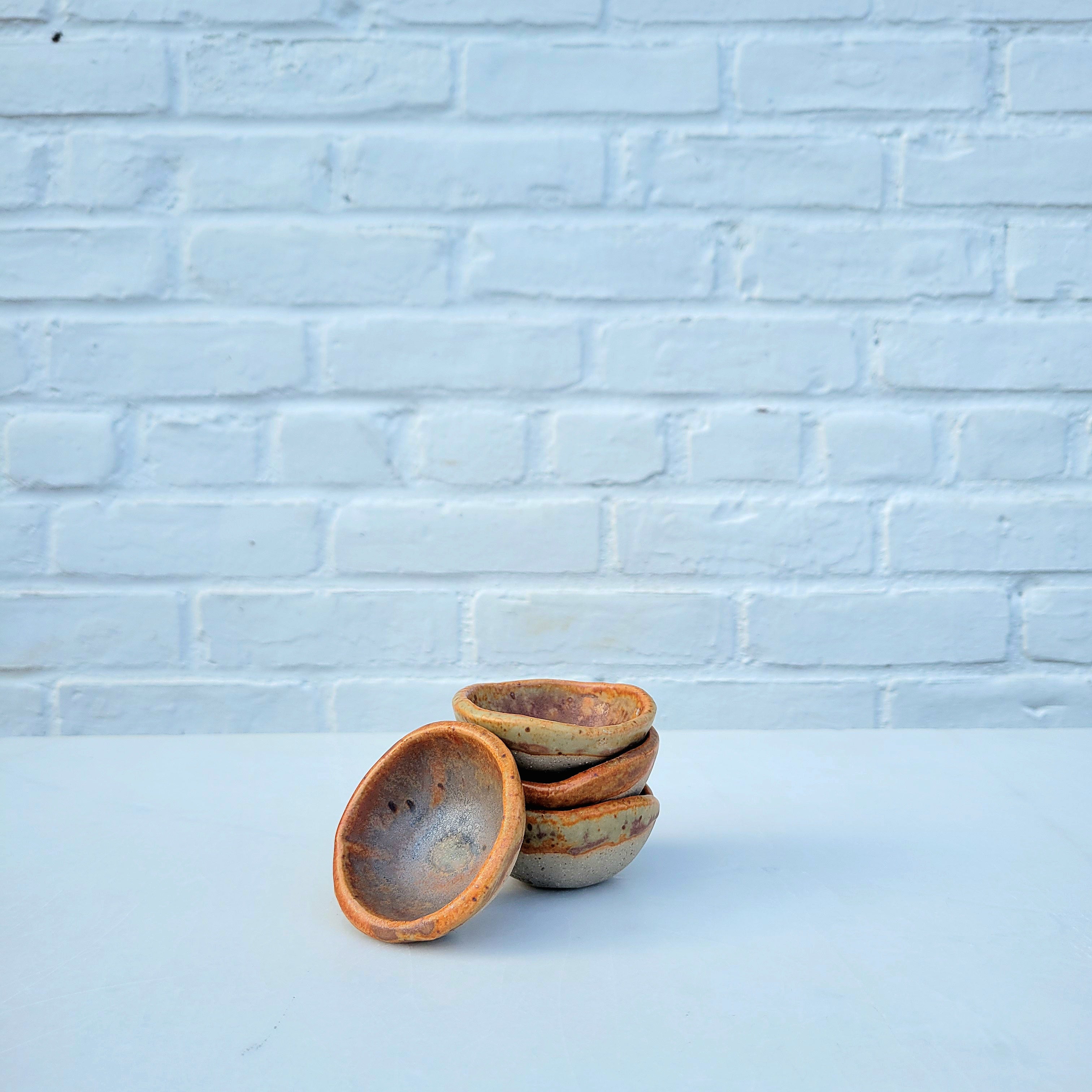 Pinch Bowls- Stoneware (Set of 4) - Connor McGinn Studios