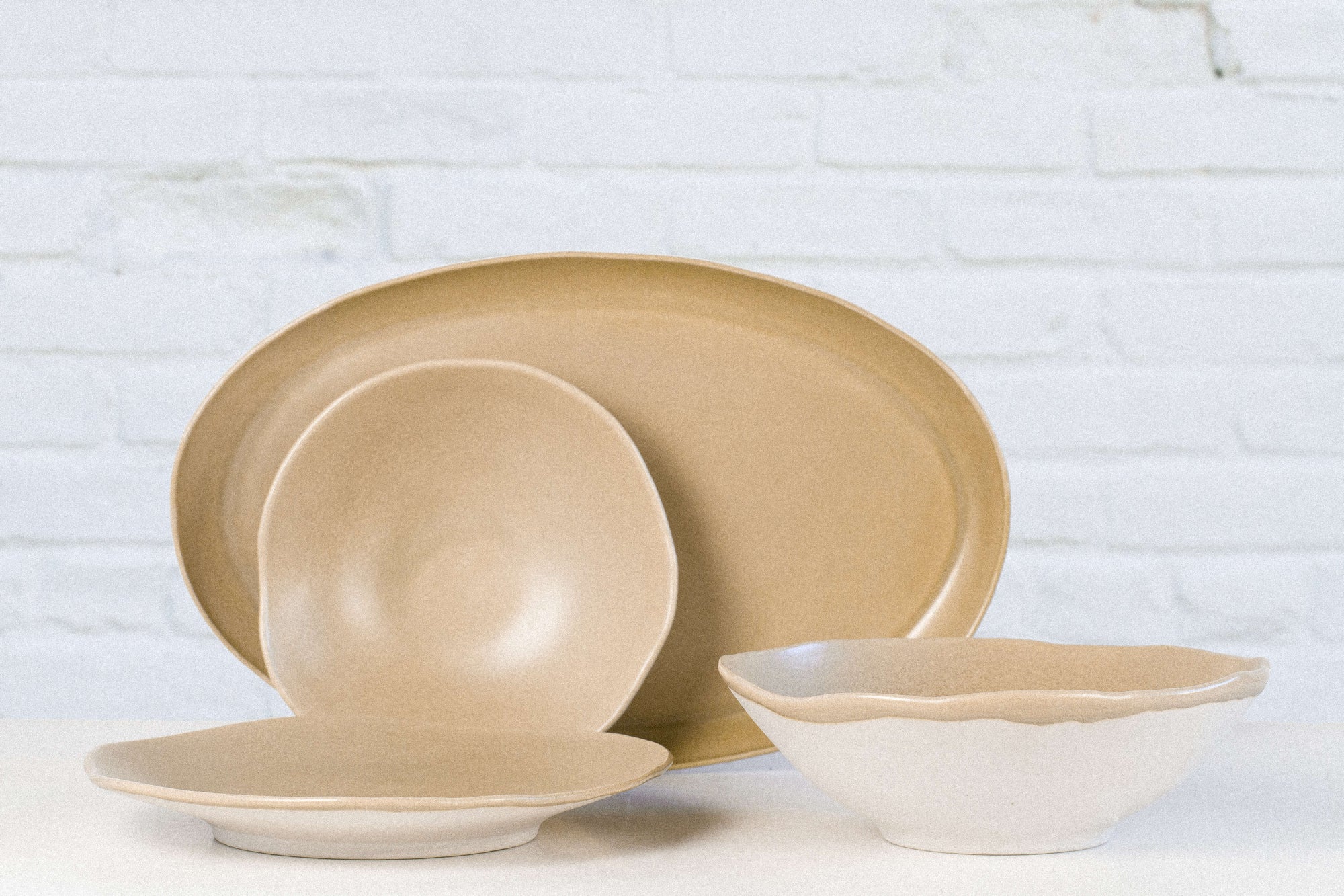 4-piece serveware set - online only - Connor McGinn Studios