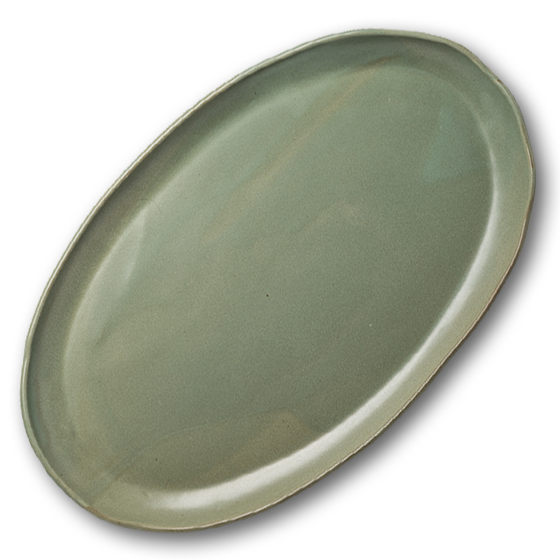 Flat Oval Platter