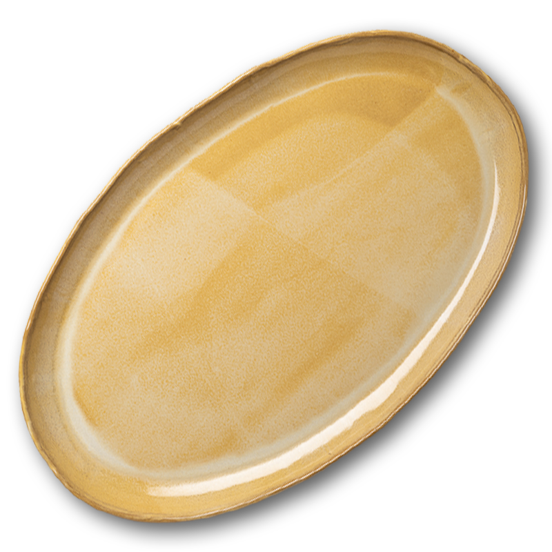 Flat Oval Platter