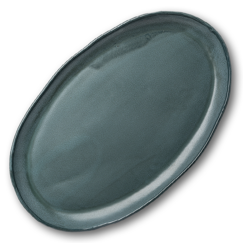 Flat Oval Platter - Connor McGinn Studios