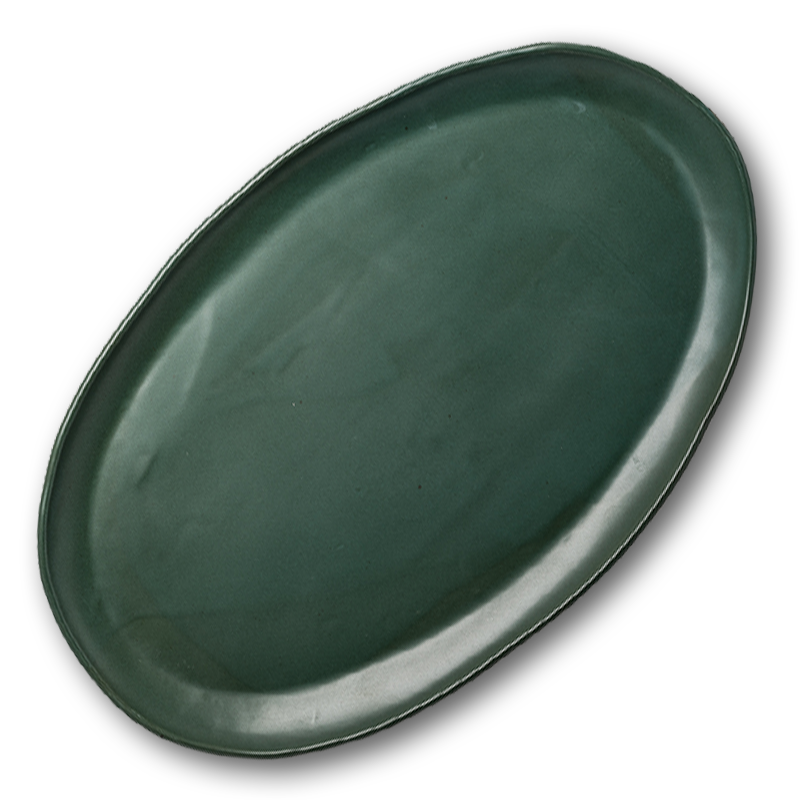 Flat Oval Platter - Connor McGinn Studios