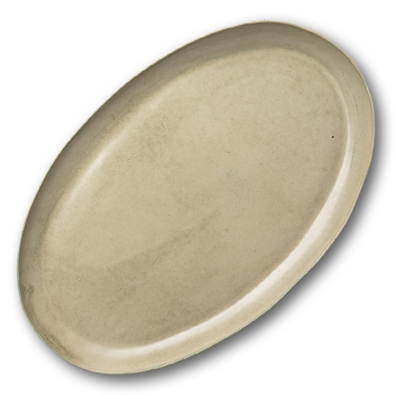 Flat Oval Platter