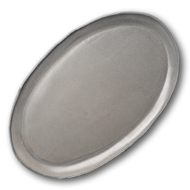 Flat Oval Platter