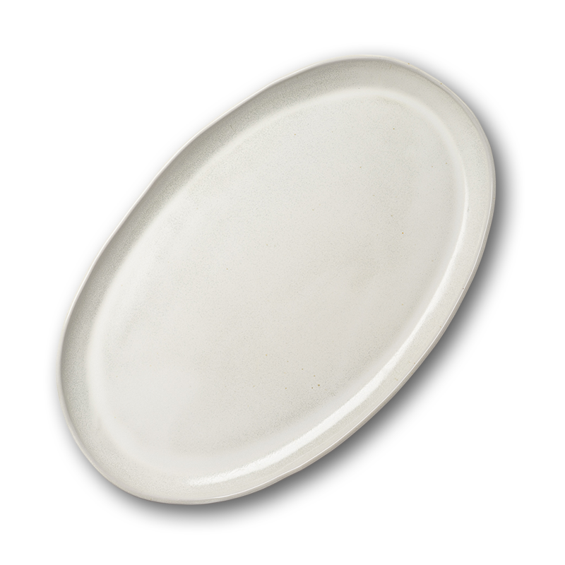 Flat Oval Platter - Connor McGinn Studios