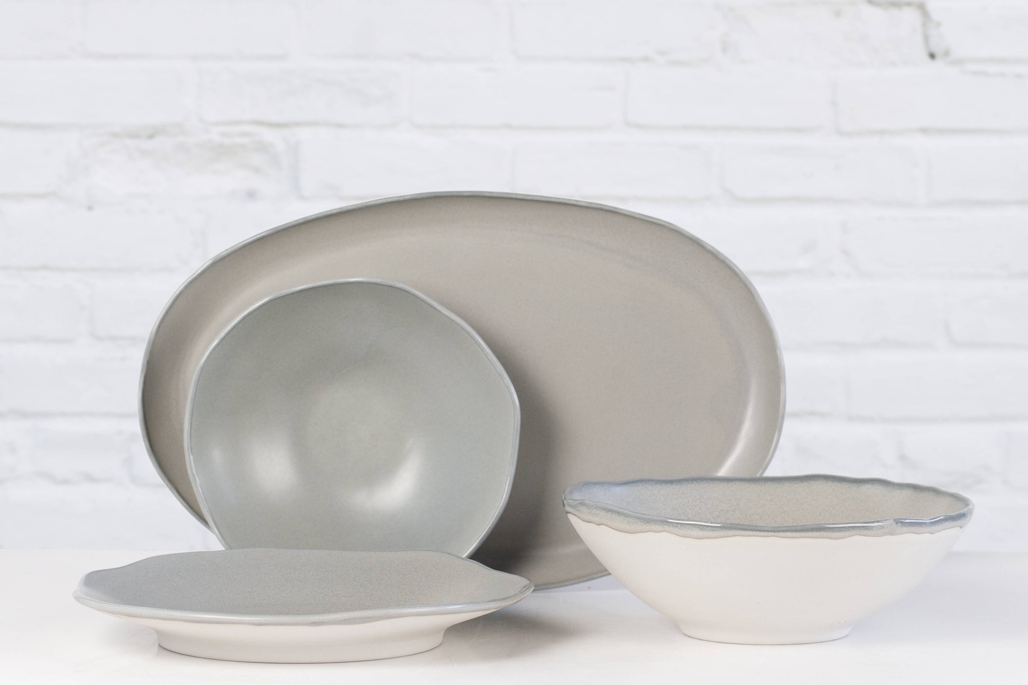 4-piece serveware set - online only - Connor McGinn Studios