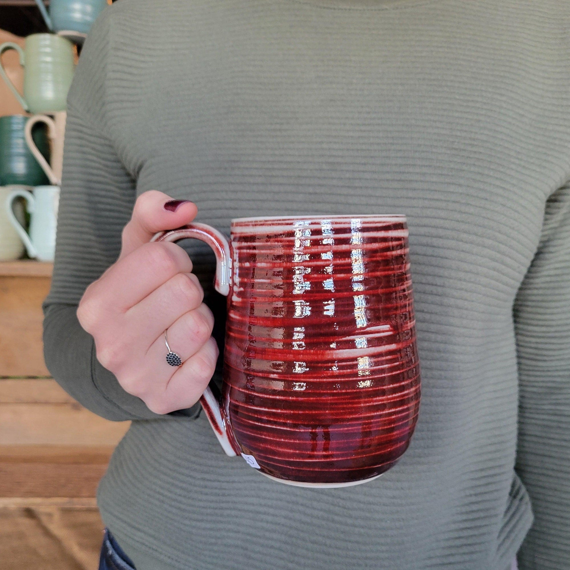 Candy Cane Mug - Connor McGinn Studios