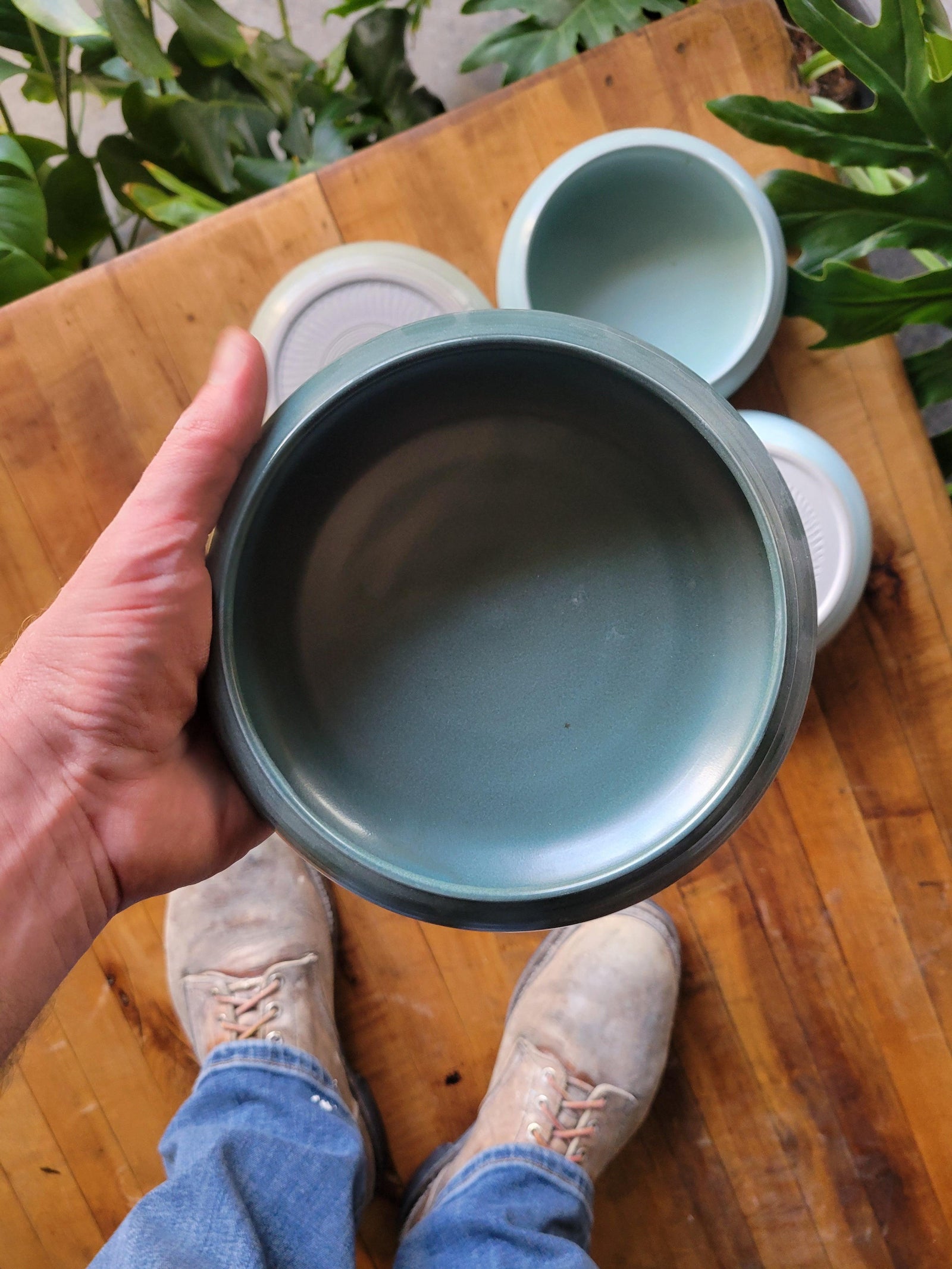 Coupe Bowl with ridges - 7.5" - Connor McGinn Studios