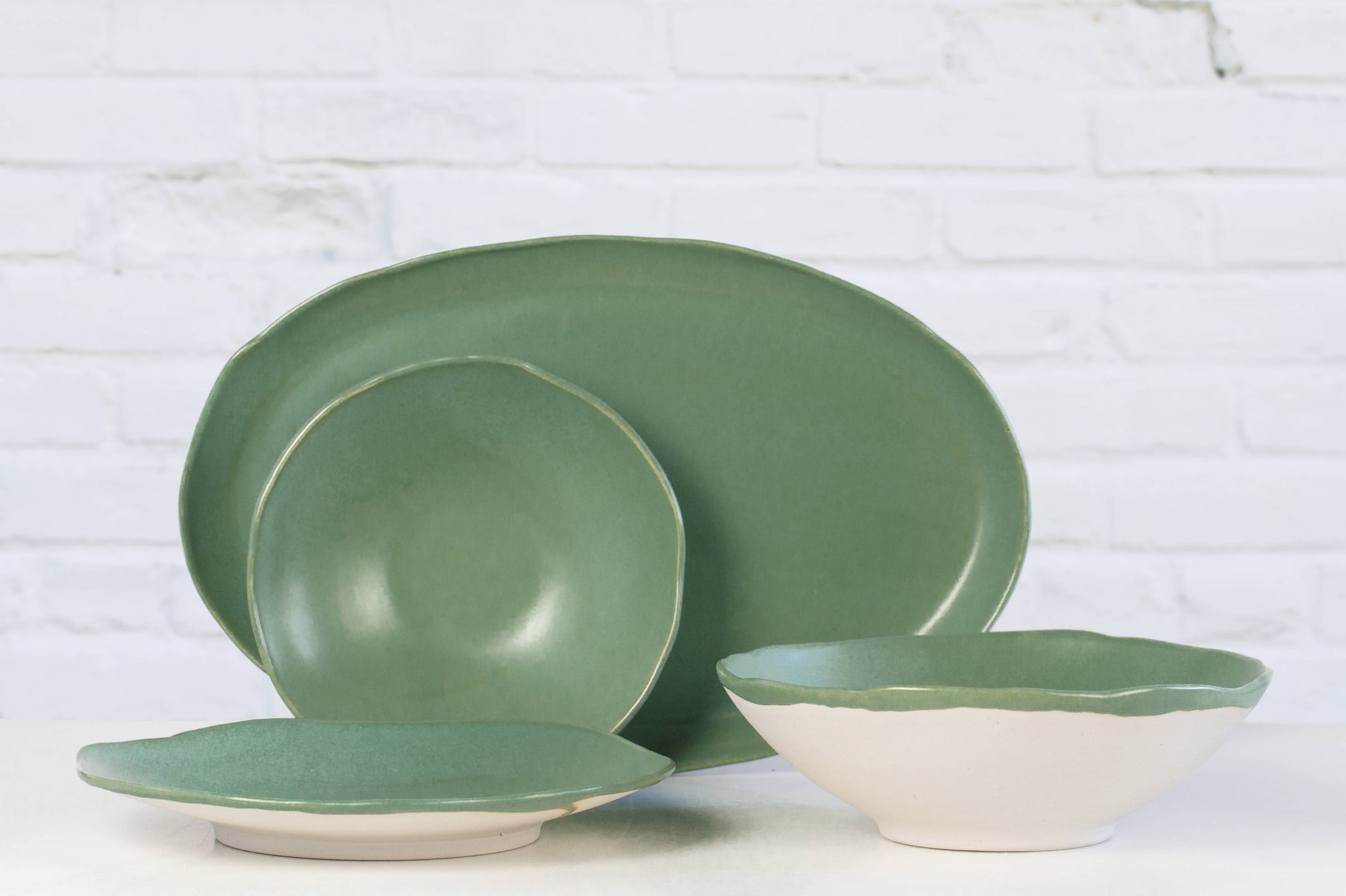 4-piece serveware set - online only - Connor McGinn Studios