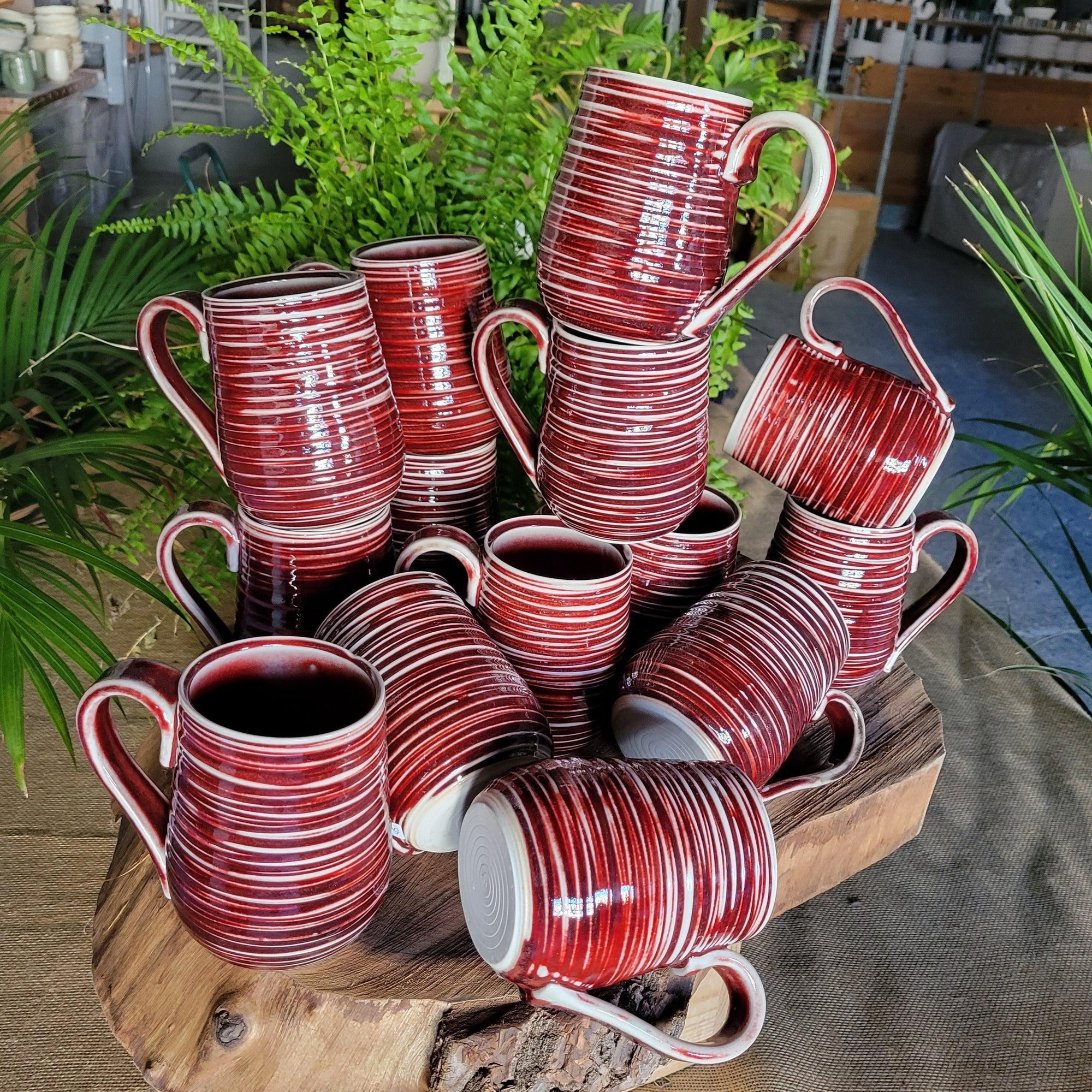 Candy Cane Mug - Connor McGinn Studios