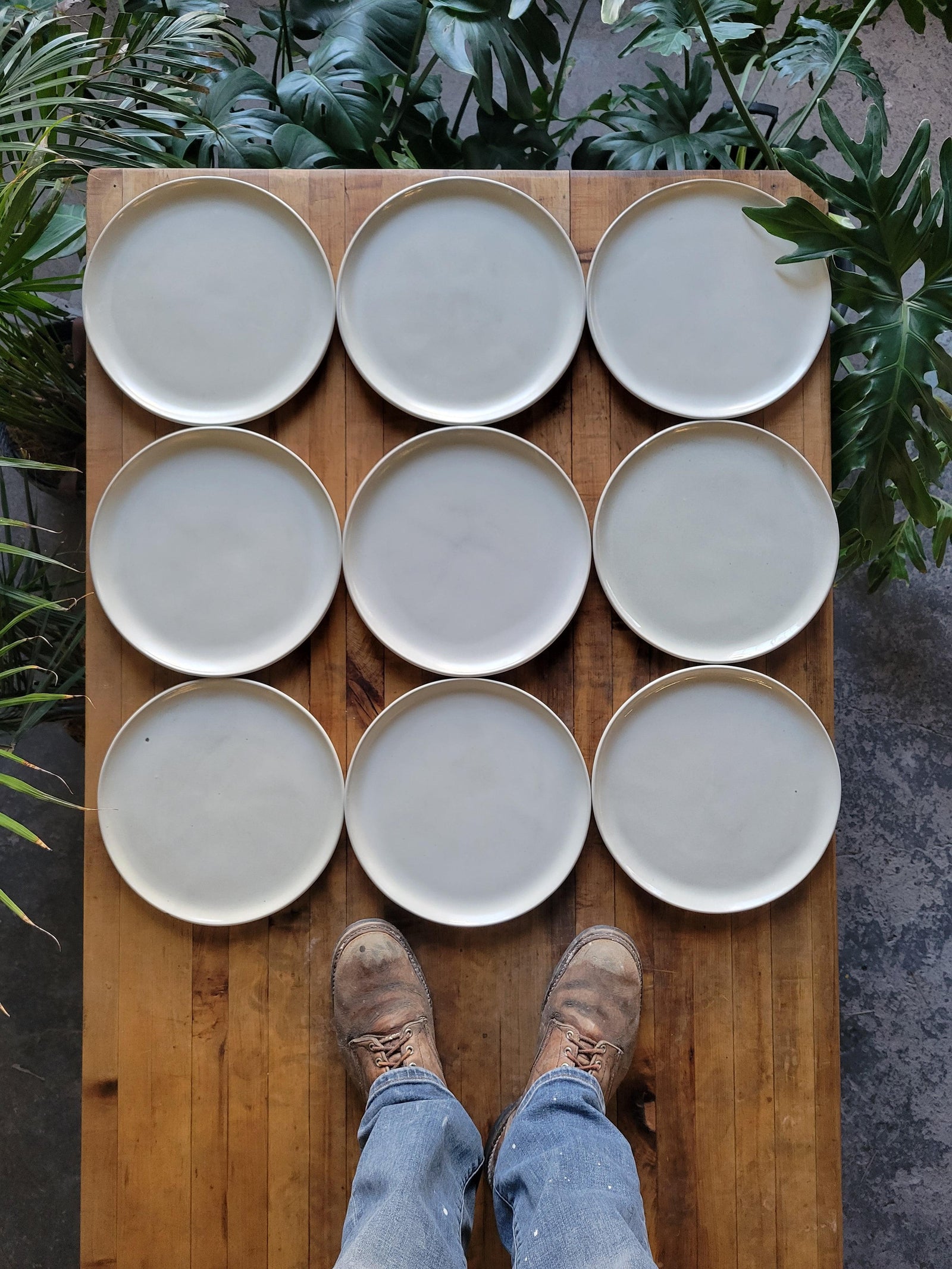 Entree Plate- Clean Edge - Connor McGinn Studios