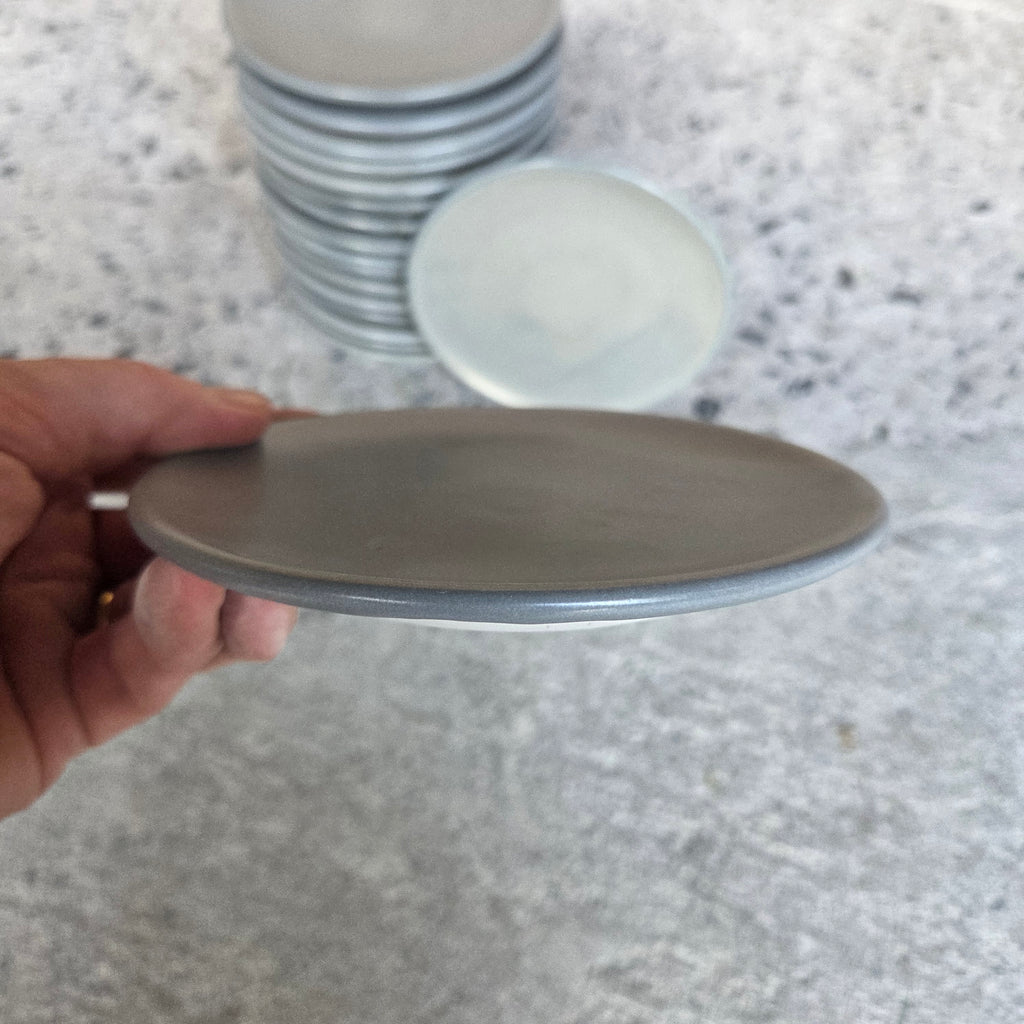 5.5" Table Plate — Hospitality Overstock Set of 12 (Pebble)
