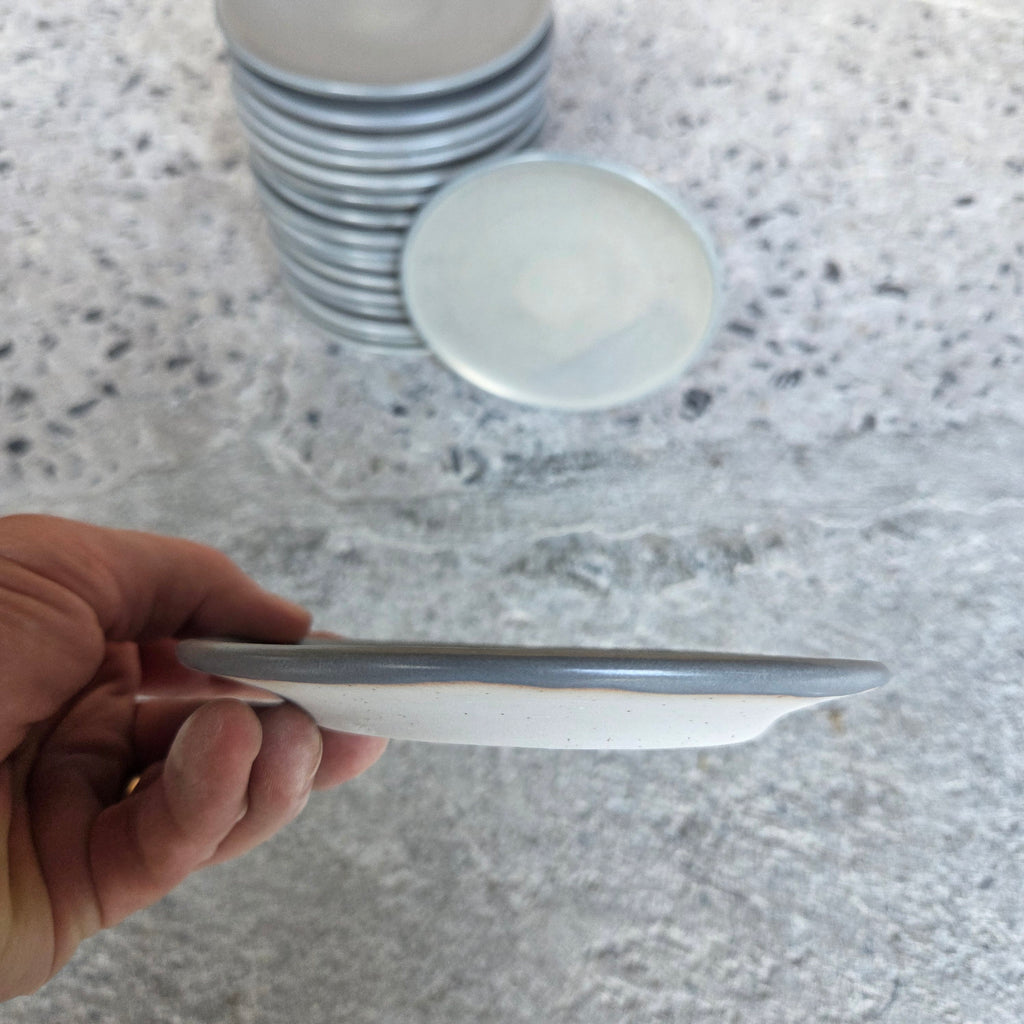 5.5" Table Plate — Hospitality Overstock Set of 12 (Pebble)