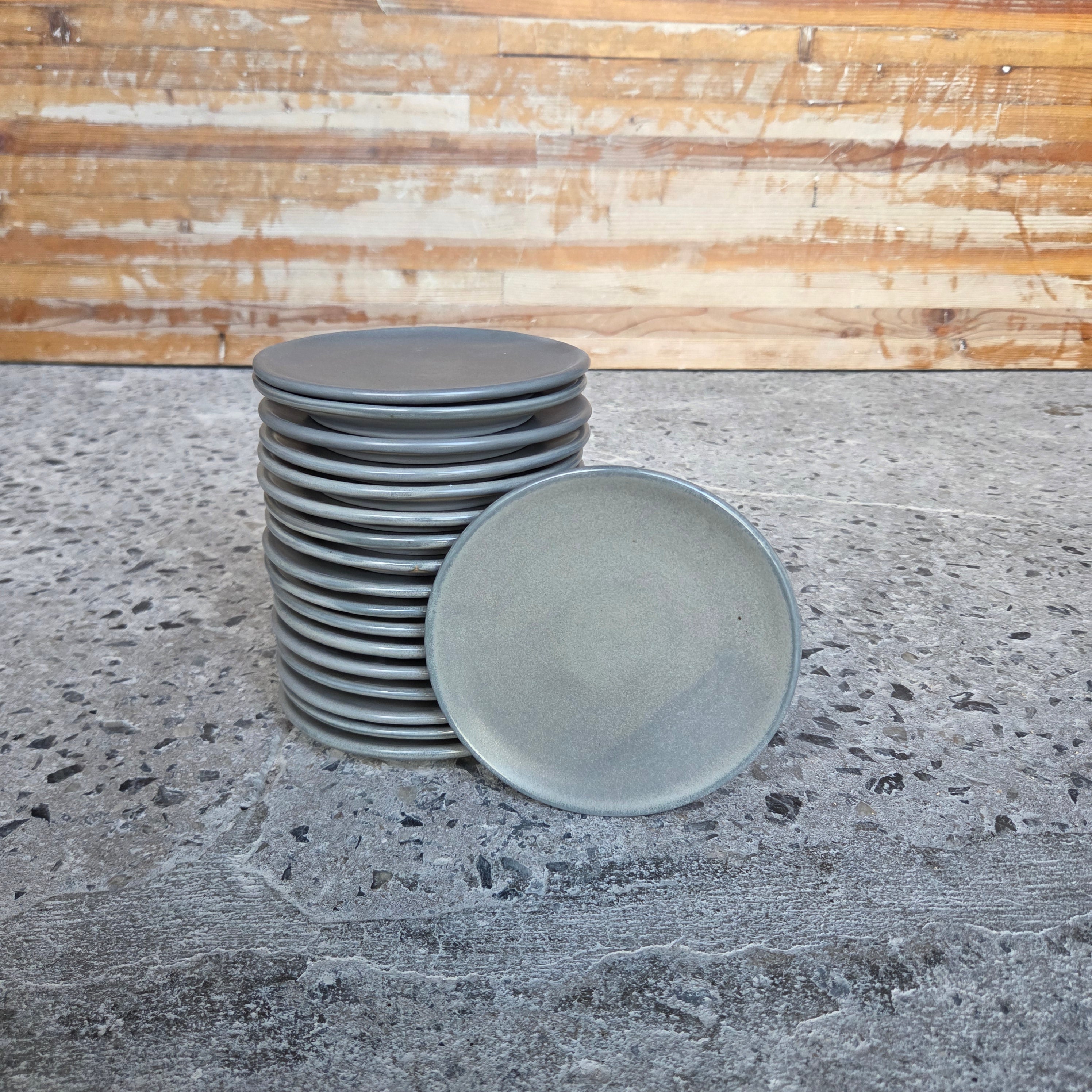 5.5" Table Plate — Hospitality Overstock Set of 12 (Pebble)