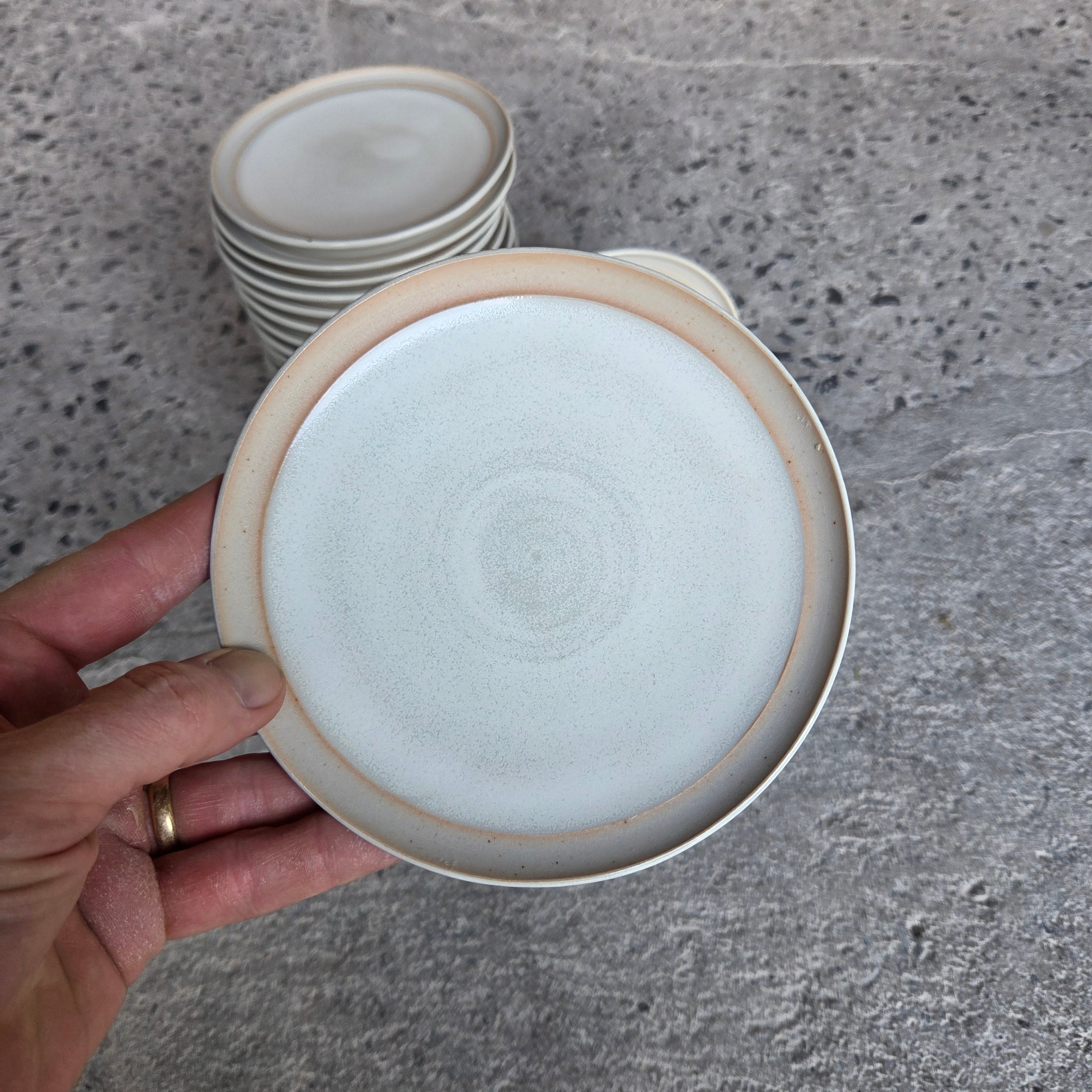 6" Frame Plate — Hospitality Overstock Set of 20 (Raw Frame)