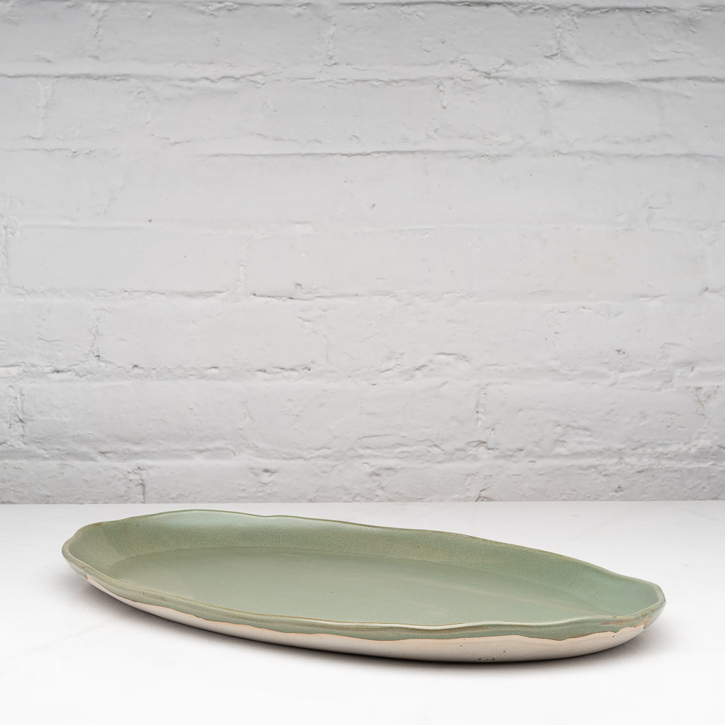 Flat Oval Platter - Connor McGinn Studios